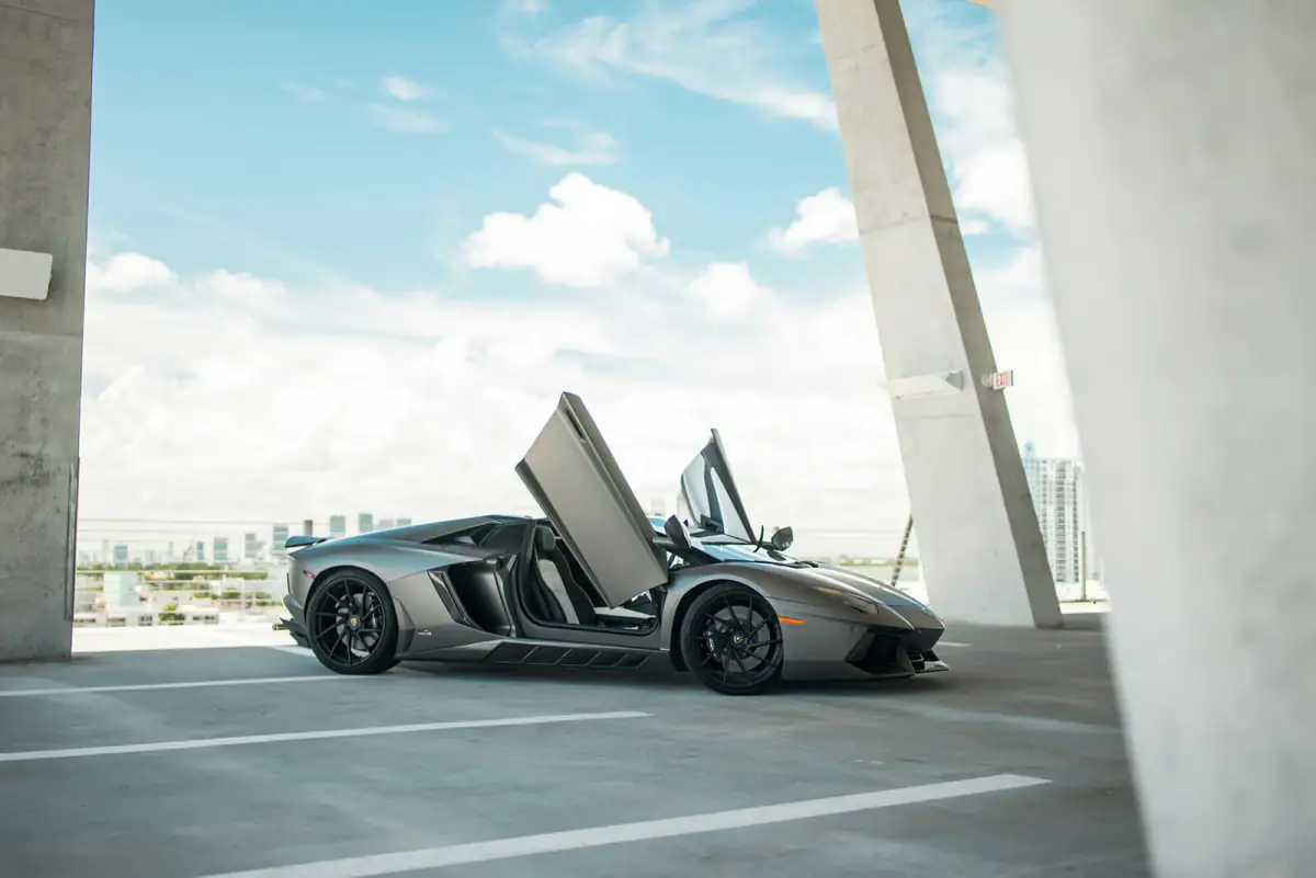 Exotic car delivered to your Miami villa