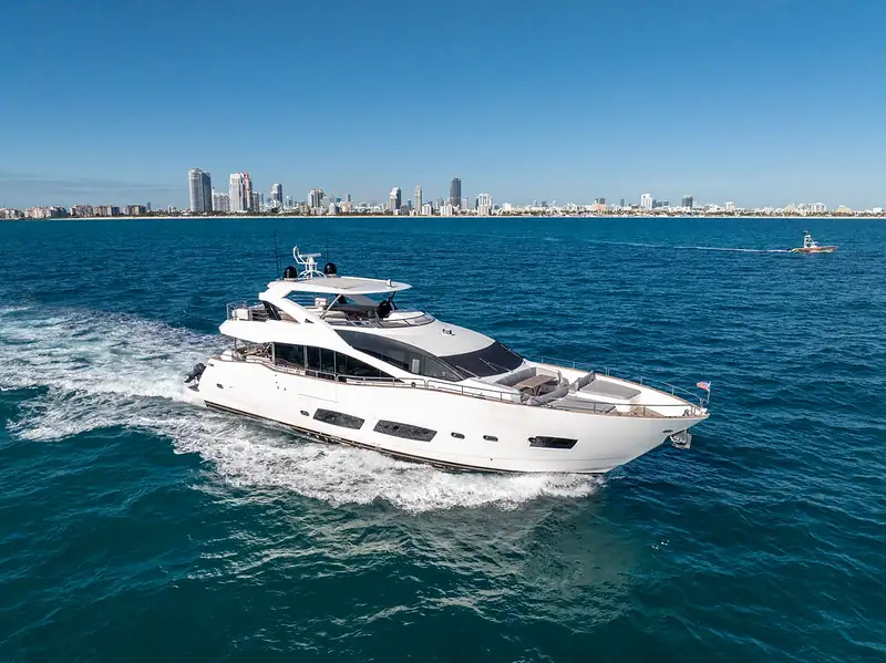 96ft Sunseeker featured yacht charter in Miami