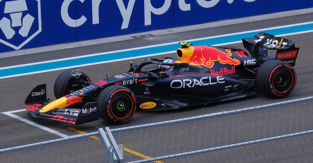 Formula 1 car at the Miami Grand Prix
