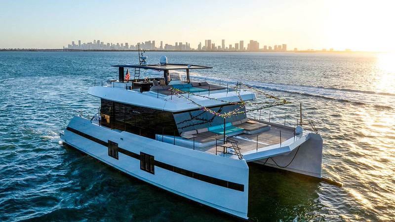 70ft Sunreef Catamaran yacht charter in Miami